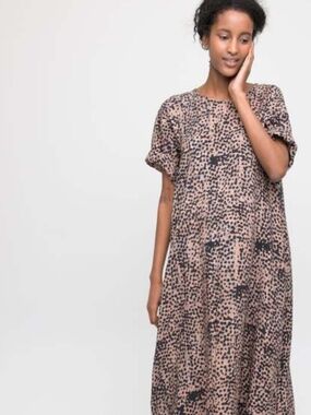 Osei Duro Nonna Dress in Snakebite